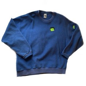 Nike Air Betty Boop crewneck with neon embroidery